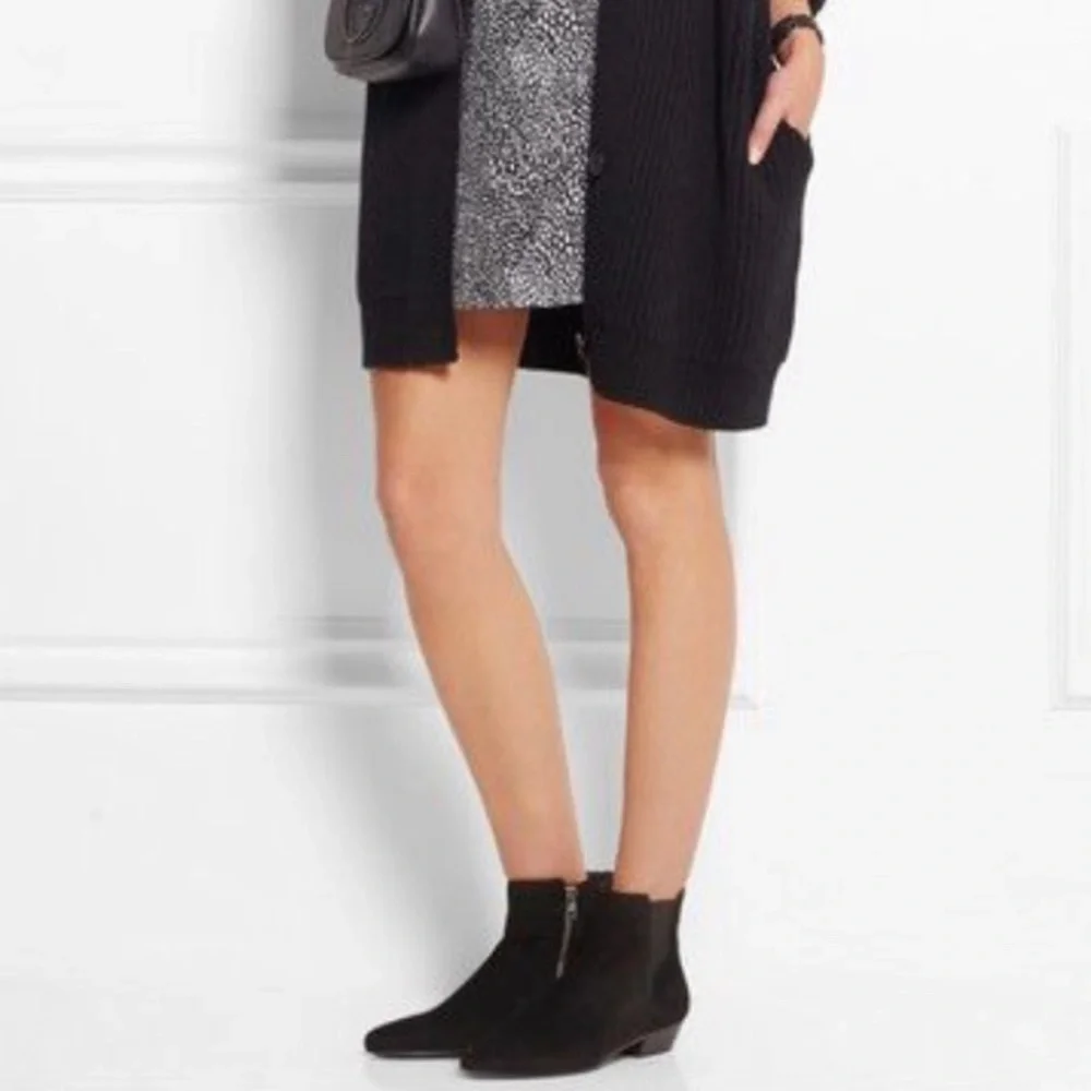 Isabel Marant‎ Etoile Black Suede Patsha Boots Size 35 US 5